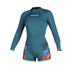 Mystic Womens Diva 2/2mm Back-Zip Longarm Shorty Wetsuit - Teal