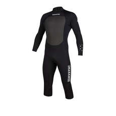 Mystic Brand 3/2mm Long Arm Short Leg Back-Zip Flatlock Wetsuit - Black Mystic Brand 3/2mm Long Arm Short Leg Back-Zip Flatlock Wetsuit - Black
