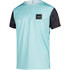 Mystic  Majestic Short Sleeve Quickdry Top - Black/Mint 200140