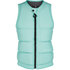 Mystic Womens STAR Wake Boarding Front-Zip Impact Vest - Mist Mint