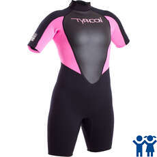 Typhoon Storm Girls 3mm Shorty Wetsuit - Iris - 250952 Typhoon Storm Girls 3mm Shorty Wetsuit - Iris - 250952