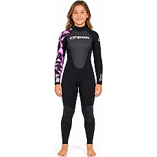 Typhoon Storm Girls 3mm Wetsuit - Bright Pink - 250943