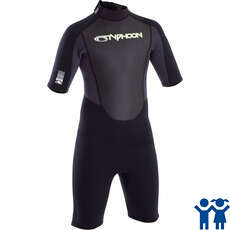 Typhoon Storm Boys 3mm Shorty Wetsuit - Graphite - 250931