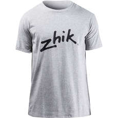 Zhik Cotton T-Shirt - Grey Marle - ATE-0730