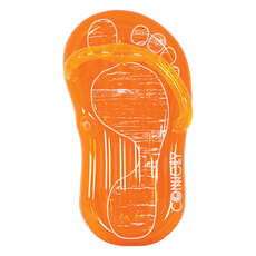 Connelly Flip Flop 1 Person Inflatable Novelty Float - Orange Connelly Flip Flop 1 Person Inflatable Novelty Float - Orange