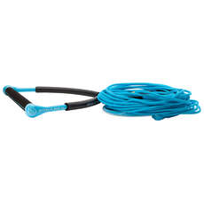 Hyperlite CG Handle with 70ft Fuse Wakeboard Tow Rope - Blue