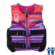 Hyperlite Youth Indy Wakeboard Vest - Black/Pink