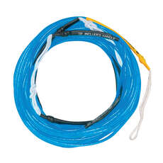 Hyperlite Silicone X-Line 70ft Wakeboard Tow Rope - Neon Blue