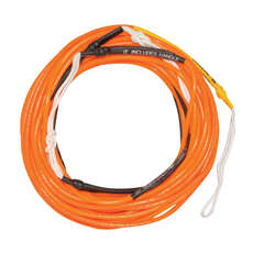 Corde De Remorquage Pour Wakeboard X-Line En Silicone Hyperlite De 70 Pi - Orange Fluo