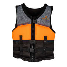 Radar TRA Boys Youth PFD Vest - Grey/Orange/Black
