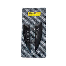 Ronix 1.75 Fiberglass Hook Wake Edition Fin - Black (2 Pack)