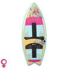 Ronix Women's Koal Technora Fish Wakesurf - Pink/Mint/Black