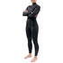 Dakine Womens Mission 4/3mm Chest-Zip Fullsuit Wetsuit - Black DK21W43MZ