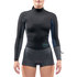 Dakine Womens Mission 2mm Longsleeve Shorty Wetsuit - Black DK21W2MLS