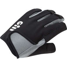 Gill Deckhand Short Finger Sailing Gloves 2021 - Black 7043