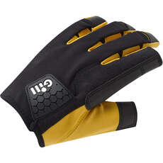 Gill Pro Long Finger Sailing Gloves  - Black 7453