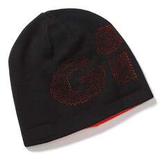 Gill Reversible Knit Beanie  - Black/Orange HT48