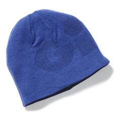 Gill Reversible Knit Beanie  - Blue/Navy HT48