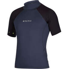 Mystic CROSSFIRE Short Sleeve Rash Vest - Night Blue 200148
