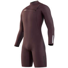 Mystic MARSHALL 3/2 GBS Longarm Shorty Frontzip Wetsuit - Merlot 210112