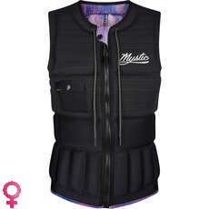 Mystic Womens DIVA FZip Wakeboard Impact Vest - Lisa Balou 200186