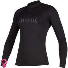 Mystic Star Womens Longsleeve Rashvest - Black 200154