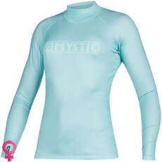 Mystic Star Womens Longsleeve Rashvest - Mist Mint 200154