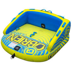 OBrien Baller 2 Person Towable Boat Tube - Blue/Yellow OBrien Baller 2 Person Towable Boat Tube - Blue/Yellow