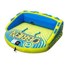 OBrien Baller 3 Person Towable Boat Tube - Blue/Yellow OBrien Baller 3 Person Towable Boat Tube - Blue/Yellow