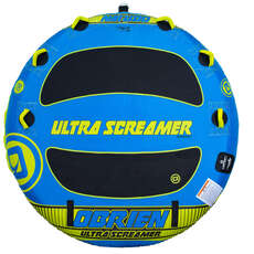 Obrien Tube De Bateau Remorquable Ultra Screamer Pour 3 Personnes - Bleu / Jaune