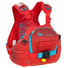 Palm Nevis White Water PFD Buoyancy Aid 2023 - Flame/Chilli