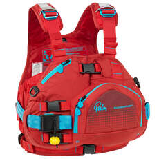 Palm Womens Extrem White Water PFD Buoyancy Aid 2023 - Flame/Chilli