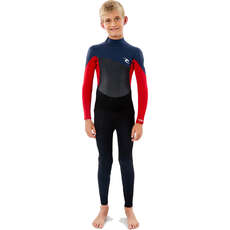 Rip Curl Junior Omega 5/3mm Back-Zip Wetsuit - Slate - WSM9SB