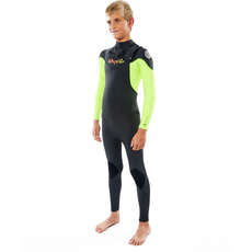 Combinaison Rip Curl Junior Dawn Patrol 5 / 3Mm Chest-Zip - Fluro Lemon Wsm9Pb