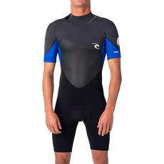 Rip Curl Omega 1.5mm Back-Zip Shorty Wetsuit - Blue WSP8CM