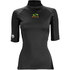 Sola Womens Short Sleeve Rash Vest 2022 - Black A1742
