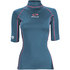 Sola Womens Short Sleeve Rash Vest - Blue/Pink A1742