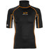 Sola Mens Short Sleeve Mens Rash Vest - Black A1741