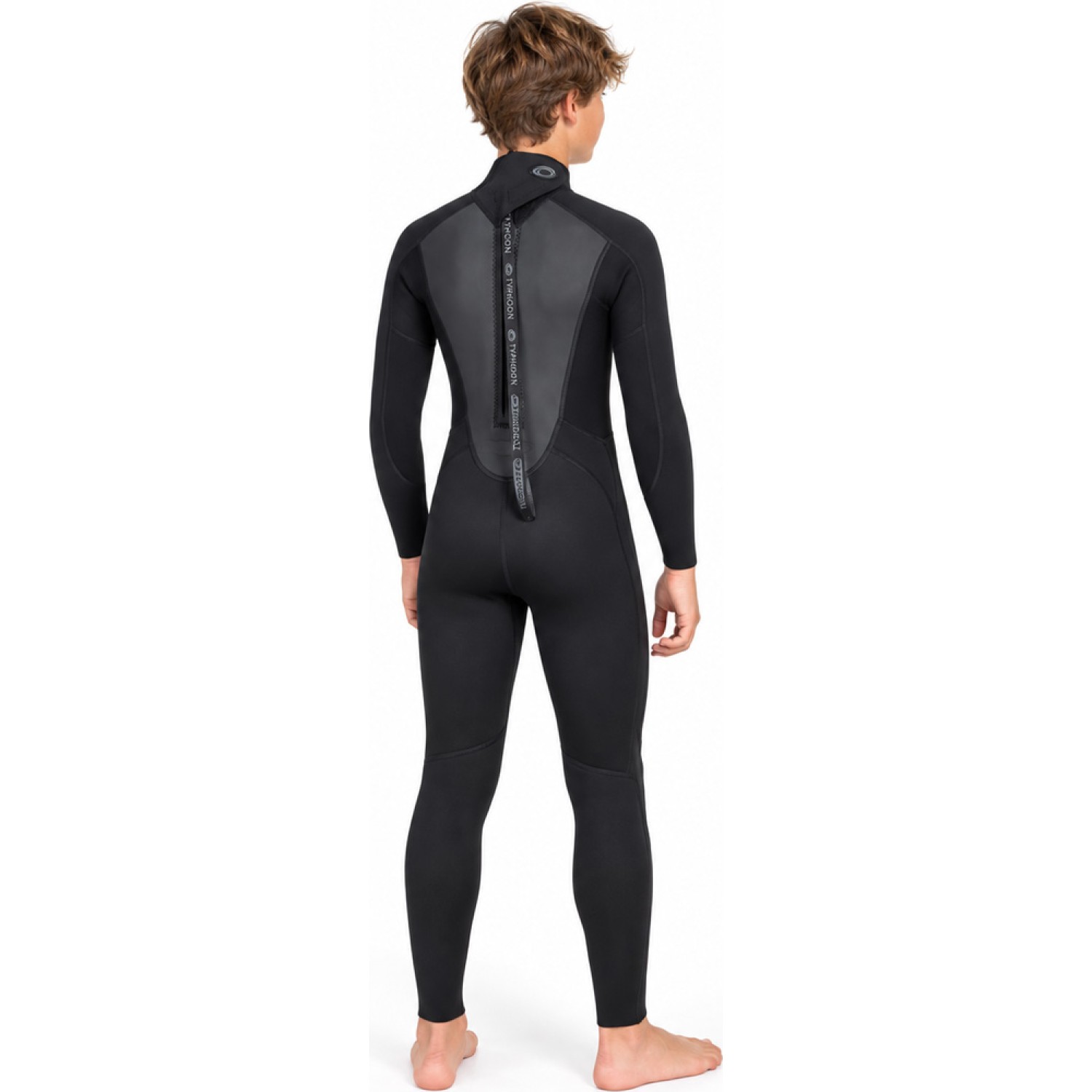 Typhoon Storm3 Boys 3/2mm Wetsuit - Black/Graphite 250924