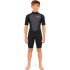 Typhoon Storm3 Boys 3/2mm Shorty Wetsuit - Black/Graphite 250934