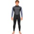 Typhoon Swarm3 3/2mm Back Zip Wetsuit - Black/Graphite 250980