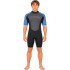 Typhoon Swarm3 3/2mm Shorty Wetsuit - Black/Blue Steel 250983
