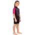 Typhoon Swarm3 Girls 3/2mm Shorty Wetsuit - Black/Pink 250993