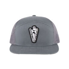 Radar Vintage Pin-Up Snapback Hat - Grey