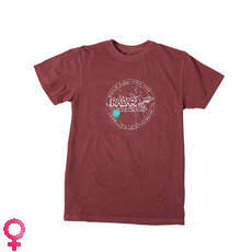 Radar Womens Lyric T-Shirt - Maroon