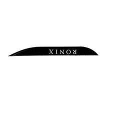 Ronix 0.8-Inch Fiberglass Ramp Fin 2 Pieces - Black