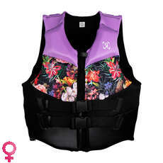 Ronix Womens Daydream Impact Vest - Lavender/Floral