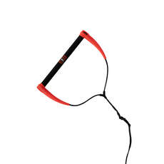 Ronix Envoy Dyneema Bar Lock Handle Avec Hide Grip - Néon Rouge / Noir