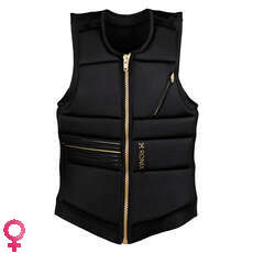 Ronix Womens Rise Impact Vest - Black/Gold