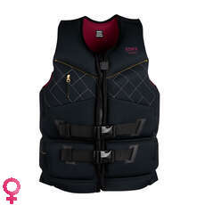 Ronix Womens Supernova Capella 3.0 Impact Vest - Black/Merlot
